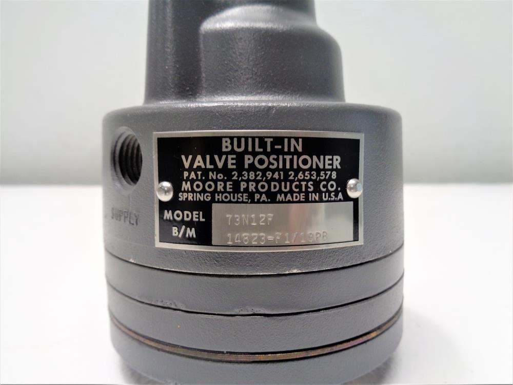 Moore Built-In Valve Positioner, 73N12F, B/M 14823-F1/13PB